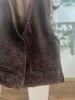 Skórzana brązowa kamizelka Suede Leather Brown 